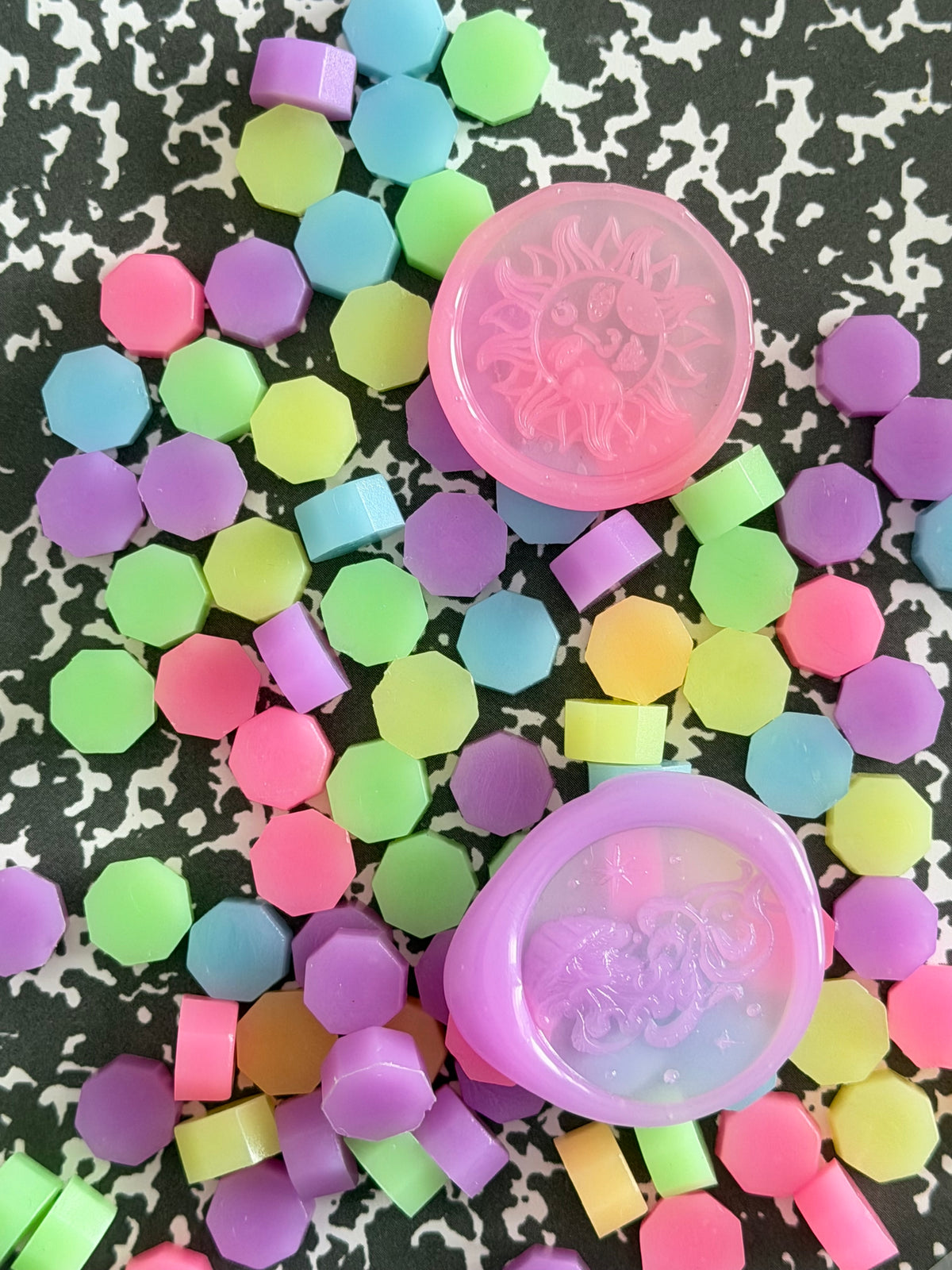 Neon Vellum Mix