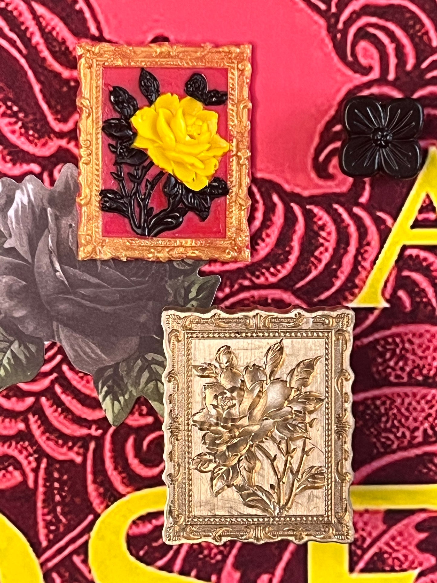 Framed Rose