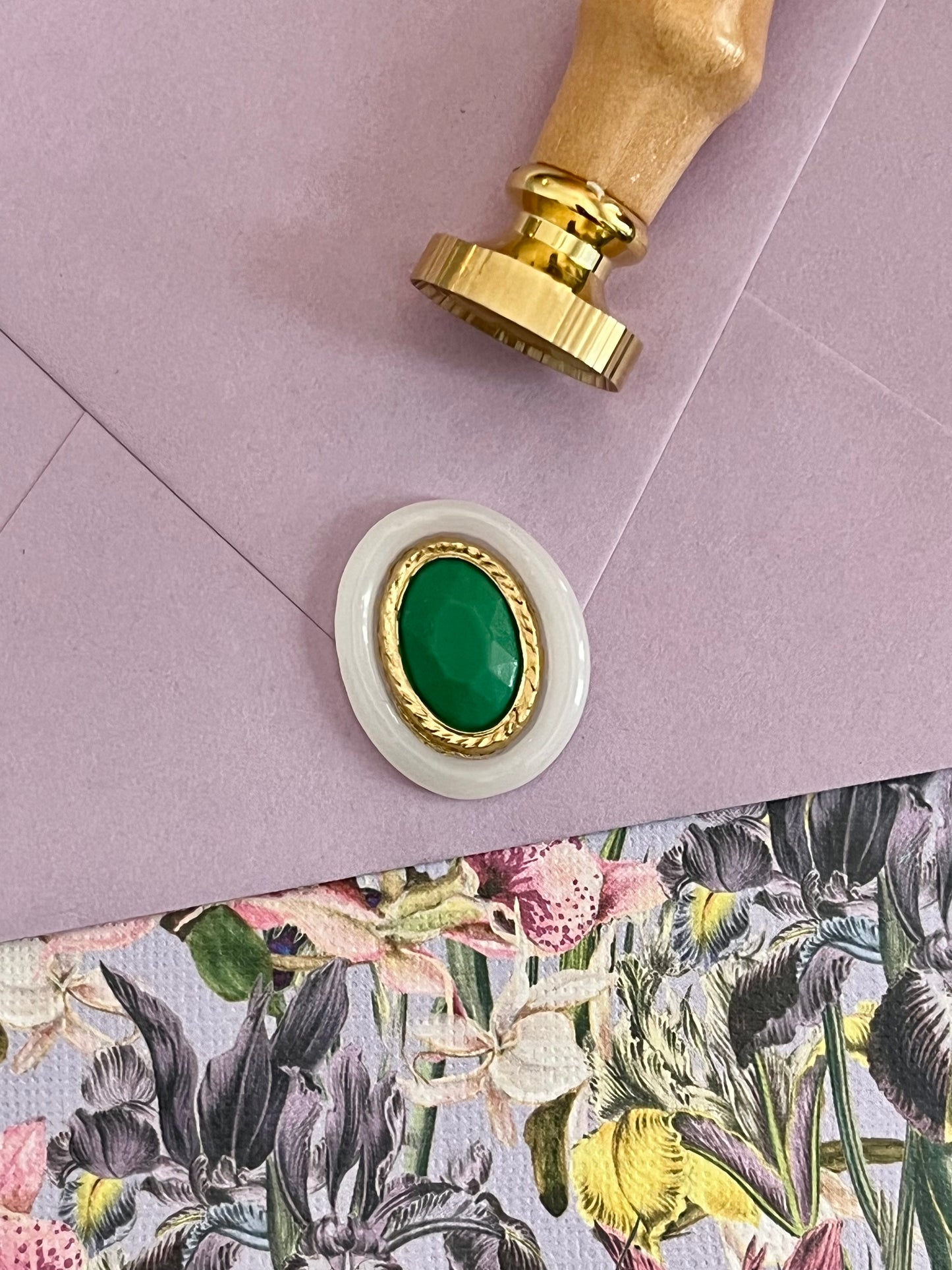 Jeweled Oval