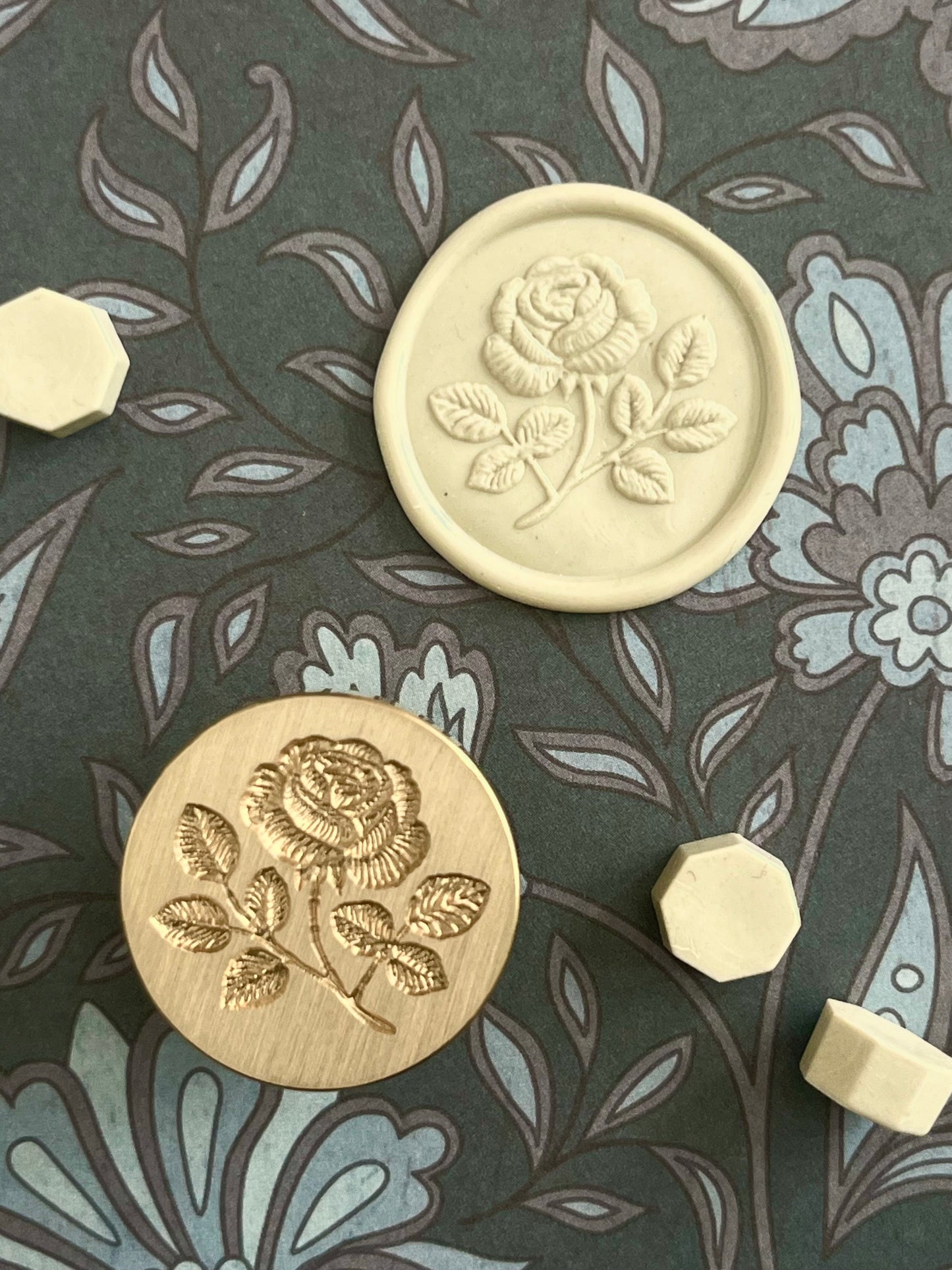 Embroidered Rose