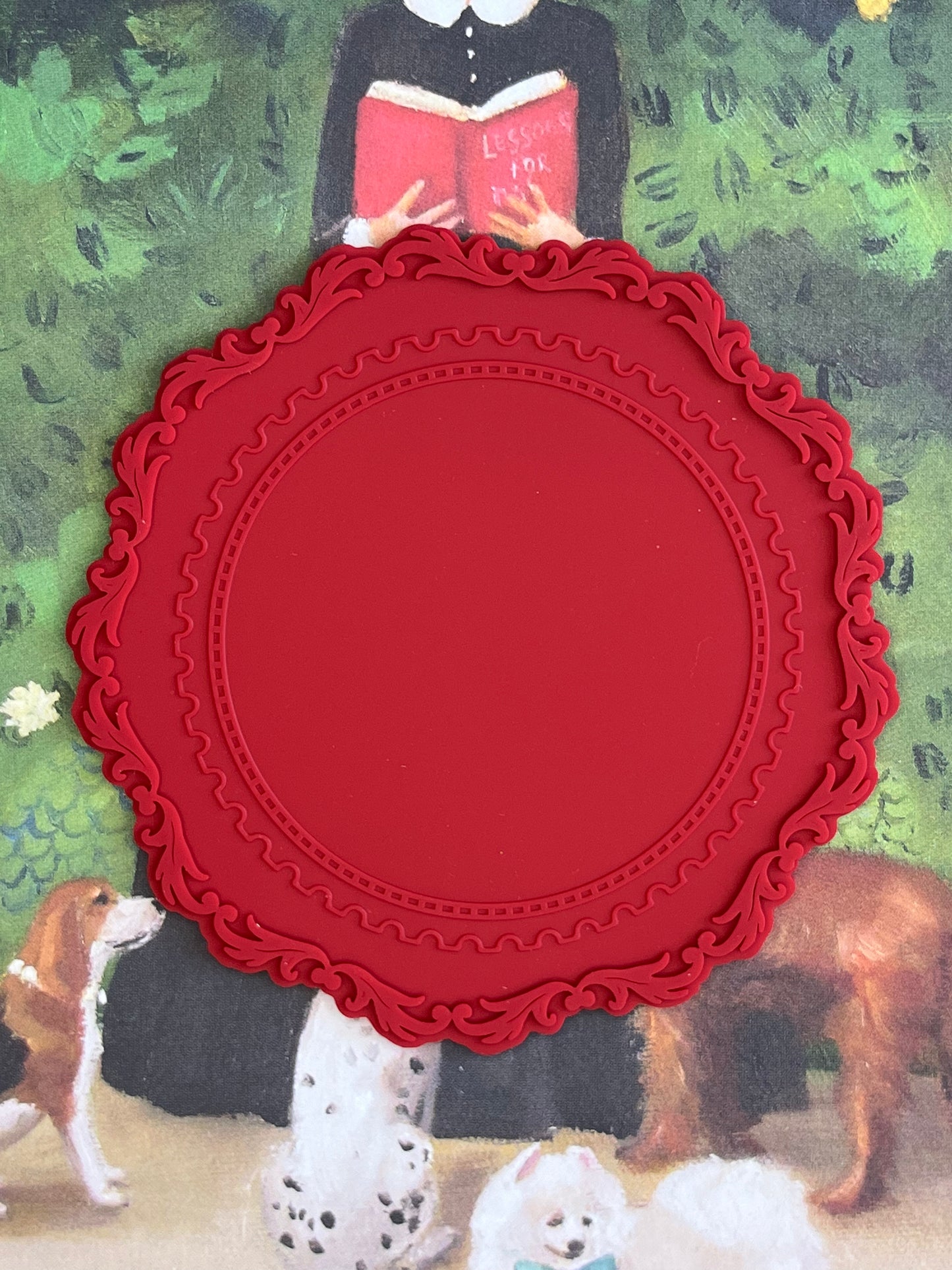 Real-est Red Stamp Mat