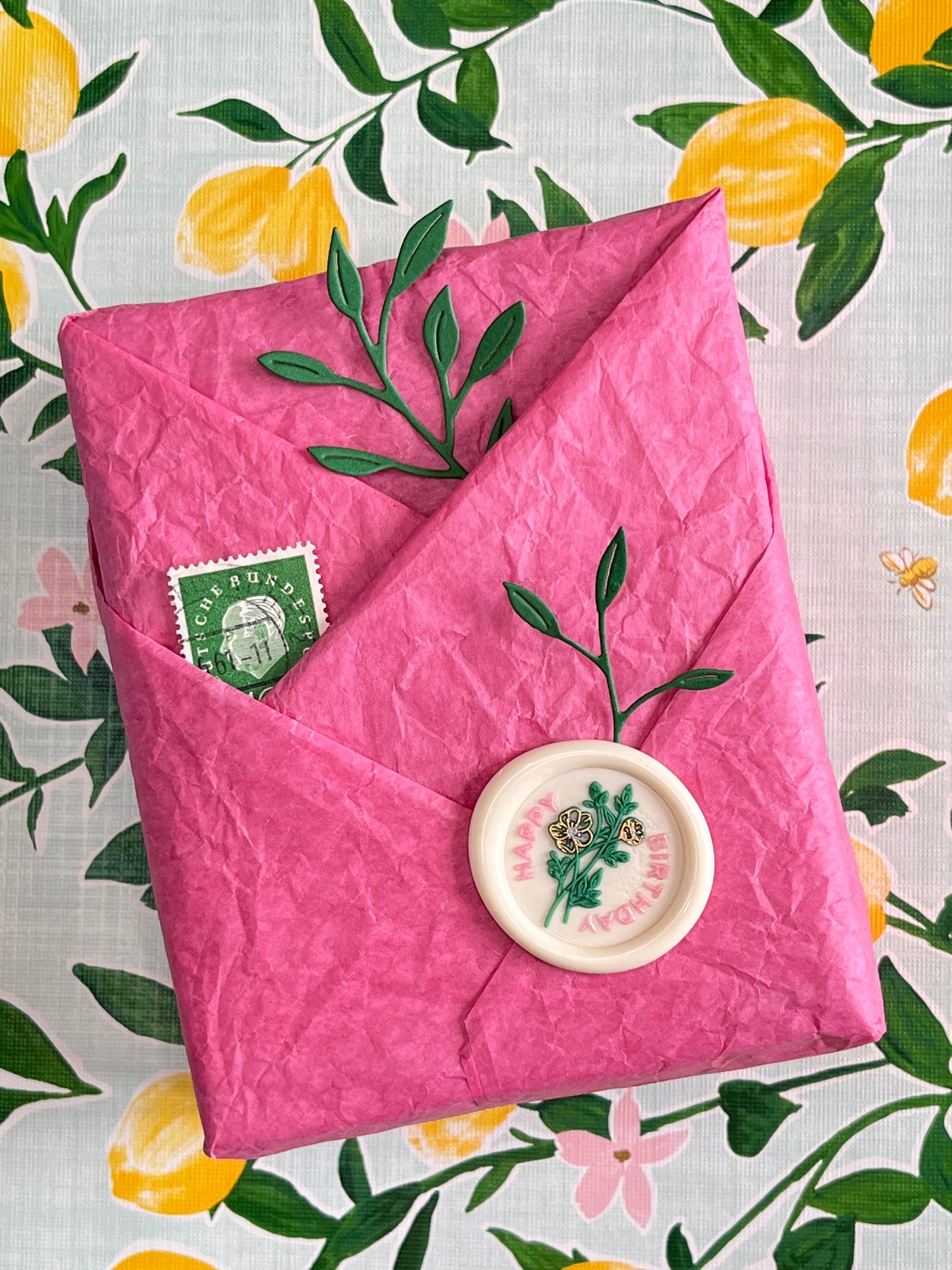 Leaf Stems Etched Dies