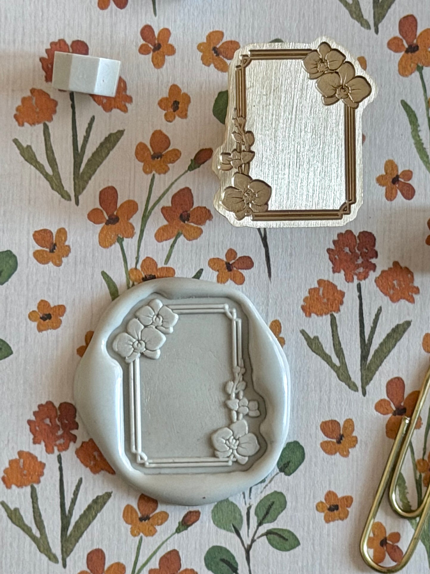 Framed in Orchids