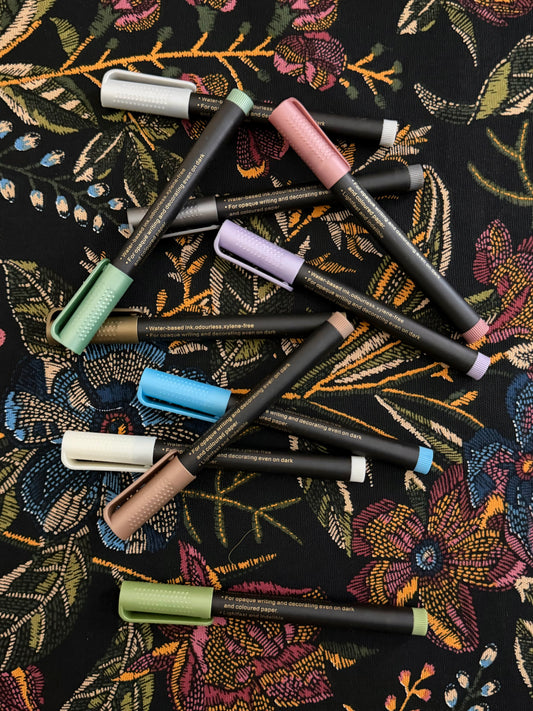 Metallic Markers Set