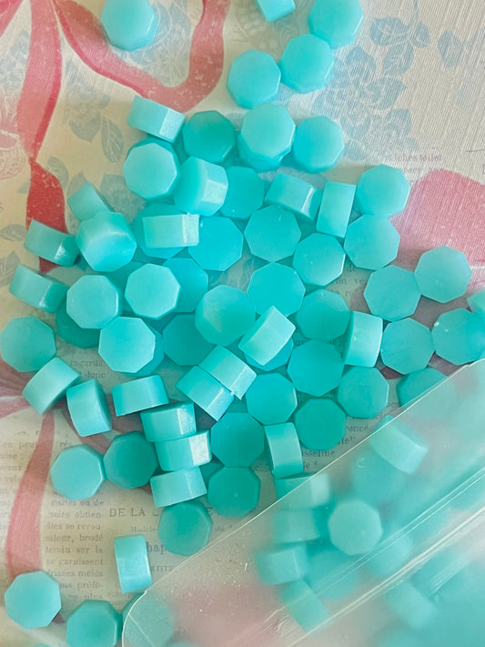 Turquoise Vellum